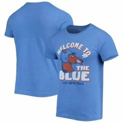 Homefield Men's Heathered Royal Boise State Broncos Welcome To The Blue Vintage T-Shirt