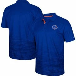 Colosseum Men's Royal Boise State Broncos Marshall Polo