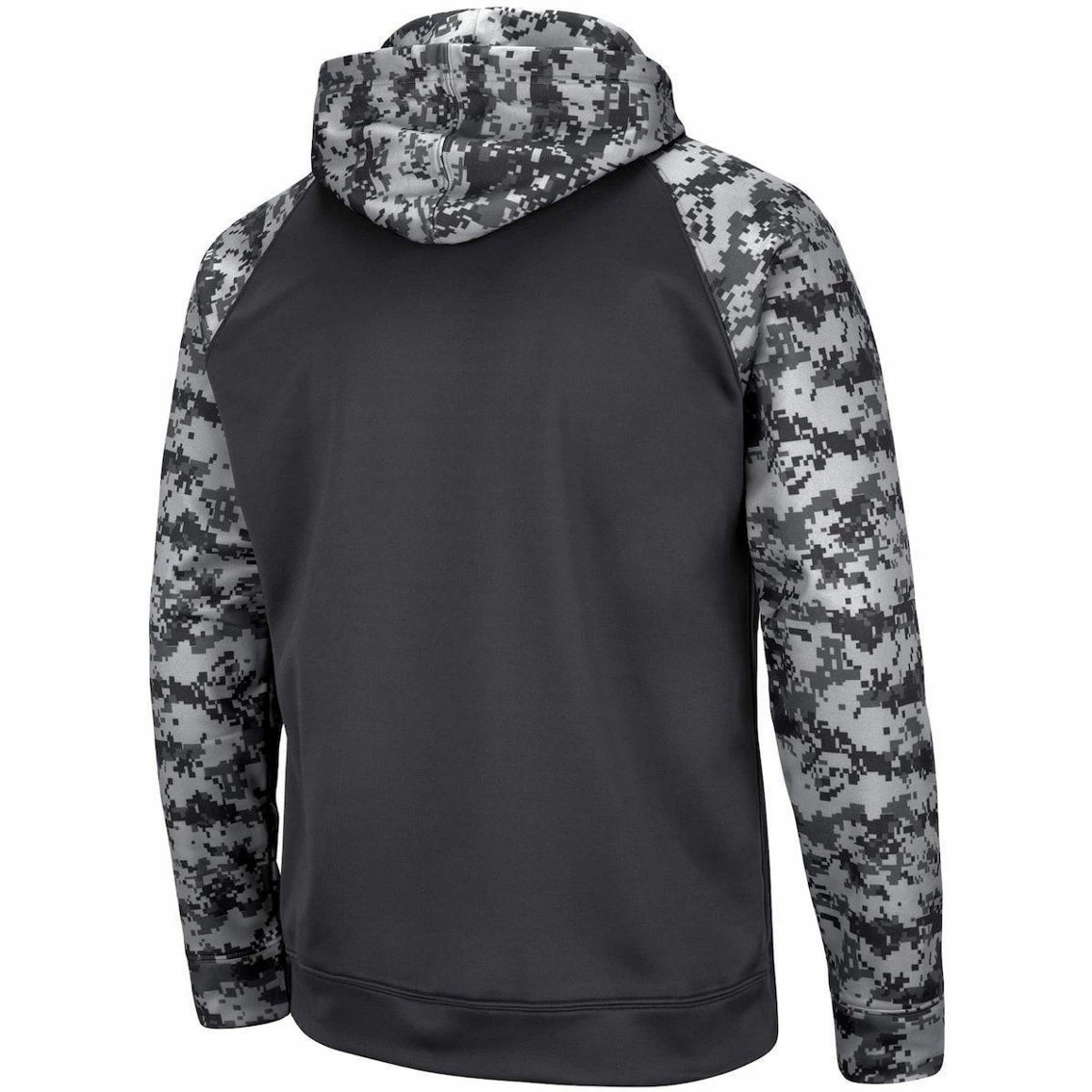 Colosseum Men's Charcoal Dayton Flyers OHT Military Appreciation Digital Camo Pullover Hoodie 6 Colosseum Men's Charcoal Dayton Flyers OHT Military Appreciation Digital Camo Pullover Hoodie - Image 4