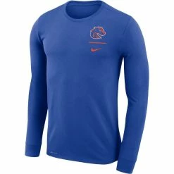 Nike Men's Royal Boise State Broncos Logo Stack Legend Performance Long Sleeve T-Shirt -Colosseum Store DSCO1148317254 1350 ALT2