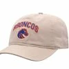 Men's Top Of The World Khaki Boise State Broncos Classic Arch Adjustable Hat -Colosseum Store DSCO1148318574 3293