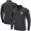 Colosseum Men's Charcoal Boston College Eagles OHT Military Appreciation Digi Camo Quarter-Zip Jacket -Colosseum Store DSCO1148319470 1904
