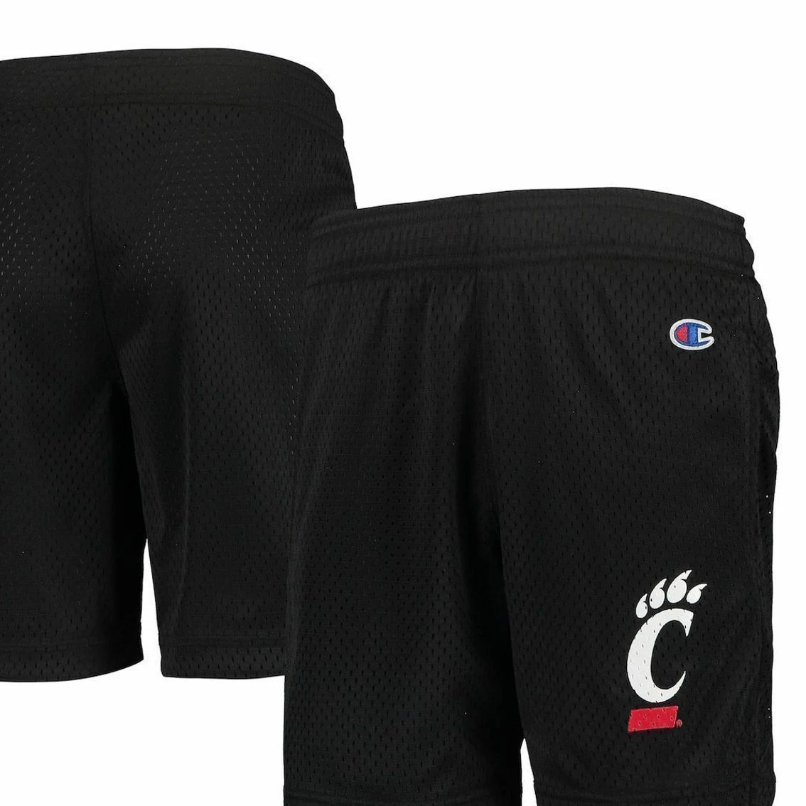 Champion Youth Black Cincinnati Bearcats Classic Mesh Shorts 4 Champion Youth Black Cincinnati Bearcats Classic Mesh Shorts - Image 2