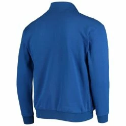 Colosseum Men's Royal Boise State Broncos Tortugas Logo Quarter-Zip Jacket -Colosseum Store DSCO1148320453 1350 ALT3