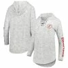 Women's Pressbox Gray Cincinnati Bearcats Space Dye Lace-Up V-Neck Raglan Long Sleeve T-Shirt -Colosseum Store DSCO1150498794 1927