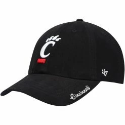 '47 Women's Black Cincinnati Bearcats Miata Clean Up Logo Adjustable Hat