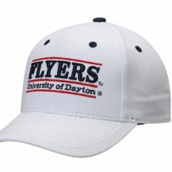 The Game Men's White Dayton Flyers Classic Bar Structured Adjustable Hat