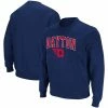 Colosseum Men's Navy Dayton Flyers Arch & Logo Tackle Twill Pullover Sweatshirt 1 Colosseum Men's Navy Dayton Flyers Arch & Logo Tackle Twill Pullover Sweatshirt -Colosseum Store DSCO1151103464 1320