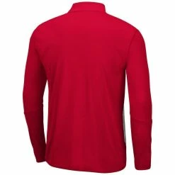 Colosseum Men's Heather Gray/Red Dayton Flyers Prospect Quarter-Zip Jacket -Colosseum Store DSCO1151103522 FJad ALT3
