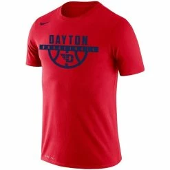 Nike Men's Red Dayton Flyers Basketball Drop Legend Performance T-Shirt -Colosseum Store DSCO1151536382 2910 ALT2