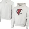 Champion Men's Heathered Gray Cincinnati Bearcats Team Vault Logo Reverse Weave Pullover Hoodie