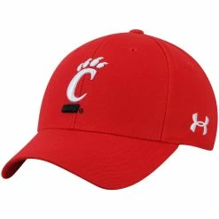 Under Armour Men's Red Cincinnati Bearcats Classic Structured Adjustable Hat
