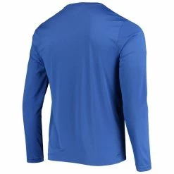 Champion Men's Royal Boise State Broncos Wordmark Slash Long Sleeve T-Shirt -Colosseum Store DSCO1153016112 1350 ALT3