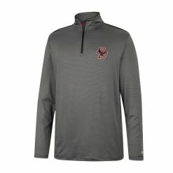 Colosseum Men's Charcoal Boston College Eagles Logo Quarter-Zip Windshirt -Colosseum Store DSCO1153019132 1904 ALT2