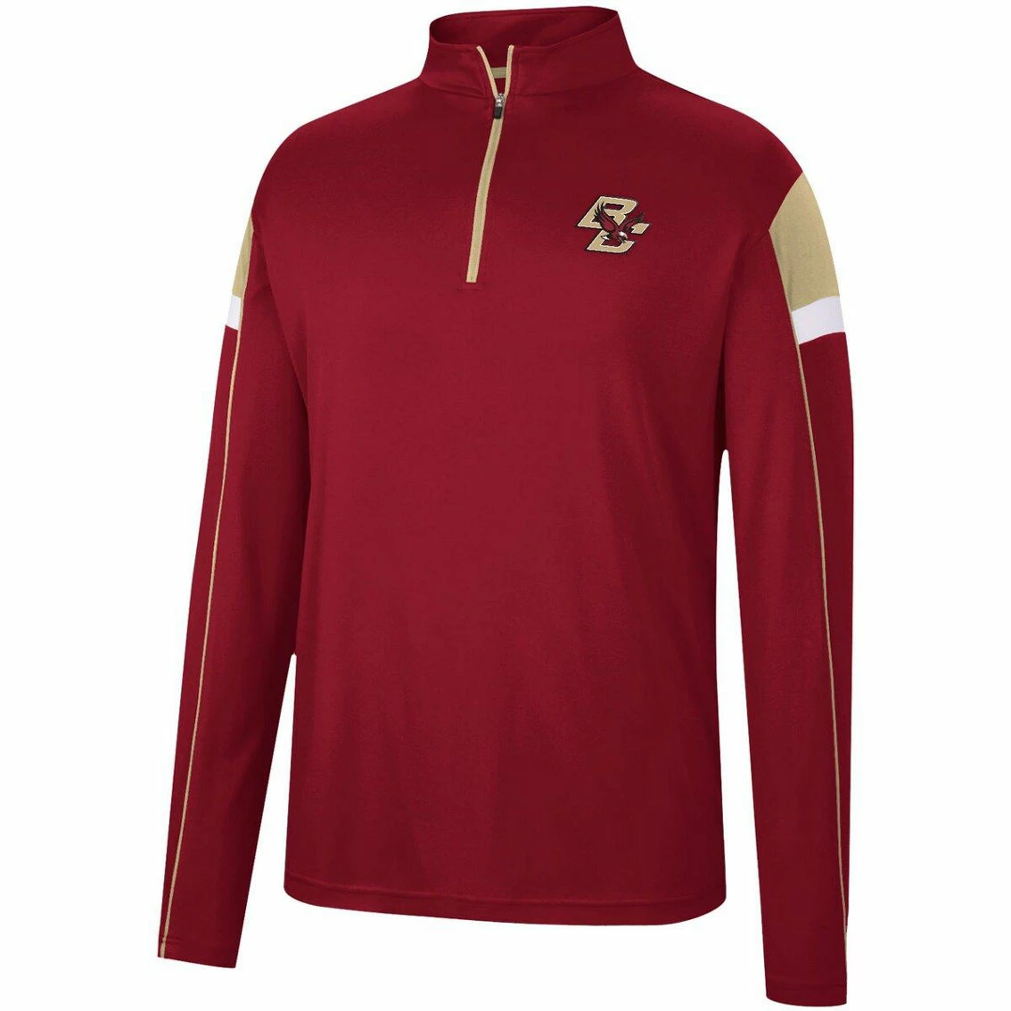 Colosseum Men's Maroon Boston College Eagles Golf Match Quarter-Zip Windshirt 5 Colosseum Men's Maroon Boston College Eagles Golf Match Quarter-Zip Windshirt - Image 3