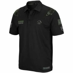 Colosseum Men's Black Boise State Broncos OHT Military Appreciation Sierra Polo 8 Colosseum Men's Black Boise State Broncos OHT Military Appreciation Sierra Polo -Colosseum Store DSCO1153020703 1007 ALT2
