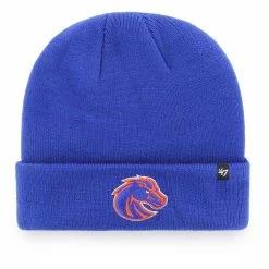 '47 Men's Royal Boise State Broncos Raised Cuffed Knit Hat