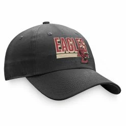 Top Of The World Men's Charcoal Boston College Eagles Slice Adjustable Hat -Colosseum Store DSCO1153342212 1904 ALT3