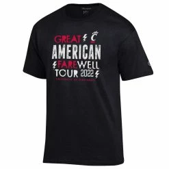 Champion Men's Black Cincinnati Bearcats Farewell Tour T-Shirt 8 Champion Men's Black Cincinnati Bearcats Farewell Tour T-Shirt -Colosseum Store DSCO1153403746 1007 ALT2