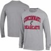 Men's Champion Heather Gray Cincinnati Bearcats High Motor Long Sleeve T-Shirt -Colosseum Store DSCO1154012475 1927