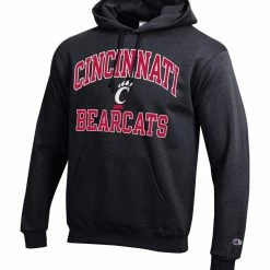 Champion Men's Black Cincinnati Bearcats High Motor Pullover Hoodie -Colosseum Store DSCO1154096098 1007 ALT2