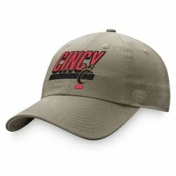 Top Of The World Men's Khaki Cincinnati Bearcats Slice Adjustable Hat