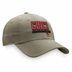 Top Of The World Men's Khaki Cincinnati Bearcats Slice Adjustable Hat -Colosseum Store DSCO1154463849 3293 ALT3