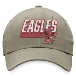 Top Of The World Men's Khaki Boston College Eagles Slice Adjustable Hat -Colosseum Store DSCO1154464232 3293 ALT2