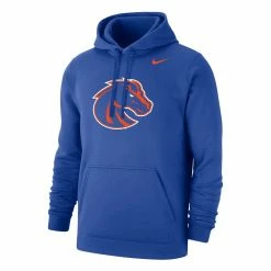 Nike Men's Royal Boise State Broncos Logo Club Pullover Hoodie -Colosseum Store DSCO1155047739 1350 ALT2