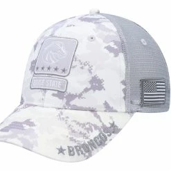Colosseum Men's Camo Boise State Broncos OHT Military Appreciation 2400 Trucker Snapback Hat
