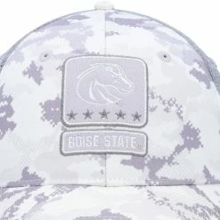 Colosseum Men's Camo Boise State Broncos OHT Military Appreciation 2400 Trucker Snapback Hat -Colosseum Store DSCO1156873651 BGrd ALT2