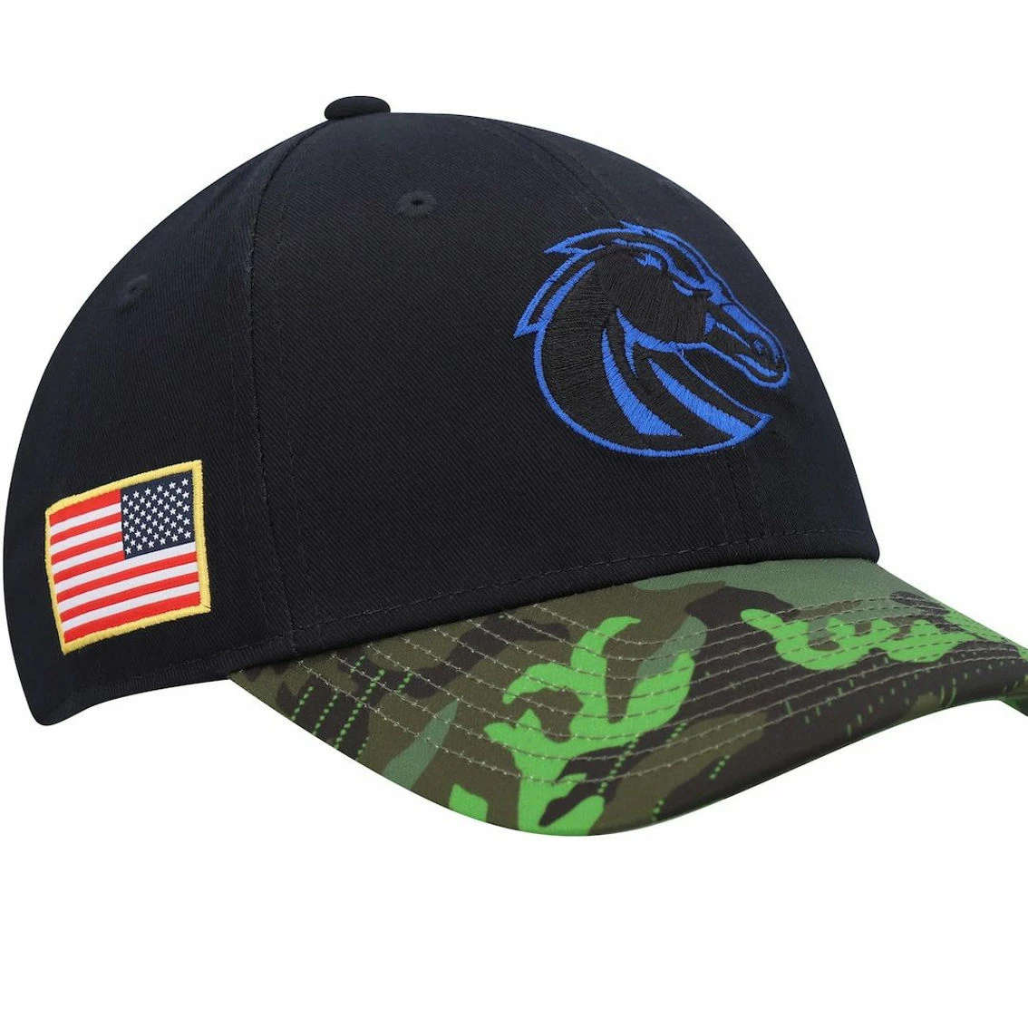 Nike Men's Black/Camo Boise State Broncos Veterans Day 2Tone Legacy91 Adjustable Hat 3 Nike Men's Black/Camo Boise State Broncos Veterans Day 2Tone Legacy91 Adjustable Hat