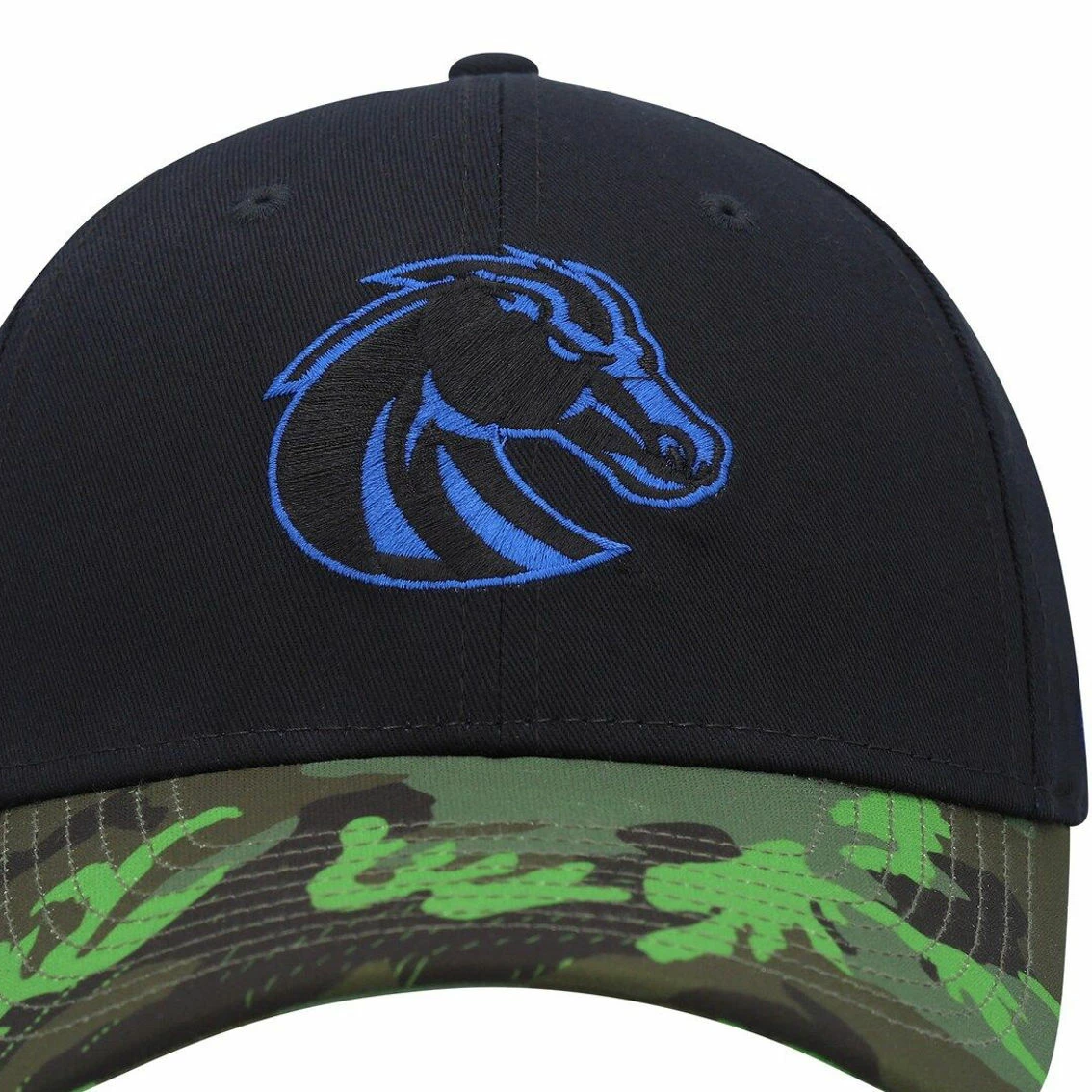 Nike Men's Black/Camo Boise State Broncos Veterans Day 2Tone Legacy91 Adjustable Hat 5 Nike Men's Black/Camo Boise State Broncos Veterans Day 2Tone Legacy91 Adjustable Hat - Image 3