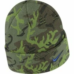 Nike Men's Camo Boise State Broncos Veterans Day Cuffed Knit Hat -Colosseum Store DSCO1157449435 BGrd ALT2