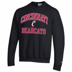 Champion Men's Black Cincinnati Bearcats High Motor Pullover Sweatshirt -Colosseum Store DSCO1158072735 1007 ALT2