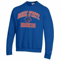 Champion Men's Royal Boise State Broncos High Motor Pullover Sweatshirt -Colosseum Store DSCO1158932649 1350 ALT2