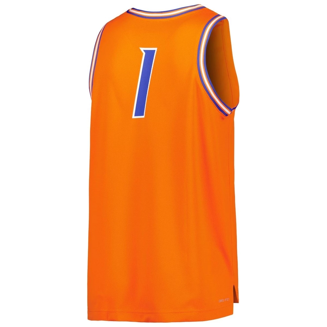Nike Men's #1 Orange Boise State Broncos Retro Replica Basketball Jersey 6 Nike Men's #1 Orange Boise State Broncos Retro Replica Basketball Jersey - Image 4