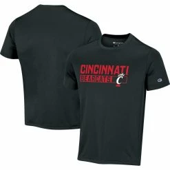 Champion Men's Black Cincinnati Bearcats Impact Knockout T-Shirt