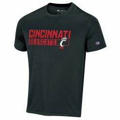 Champion Men's Black Cincinnati Bearcats Impact Knockout T-Shirt -Colosseum Store DSCO1160612494 1007 ALT2